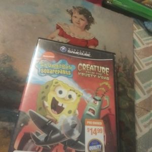 Nintendo came cube sponge bob creature